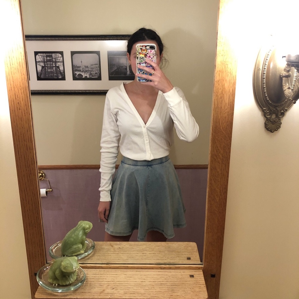 Topshop skater skirt